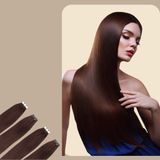 Extensions Adhésives Raides Chocolat Chocolat