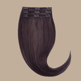 Extensions Clips Raides Brun Brun 120 Gr