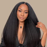 Extension à Clips Yaki Straight Noir Mono Bande Maxi Volume Noir