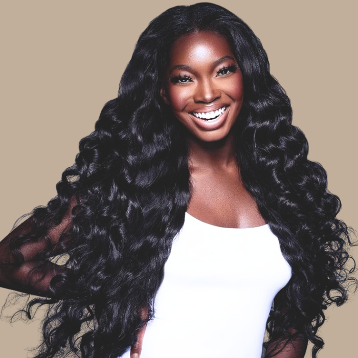 Tissage Cheveux Vierge Human Hair Loose Wave 7A Brun Foncé 1B 100 Gr Brun Foncé 1 Pc