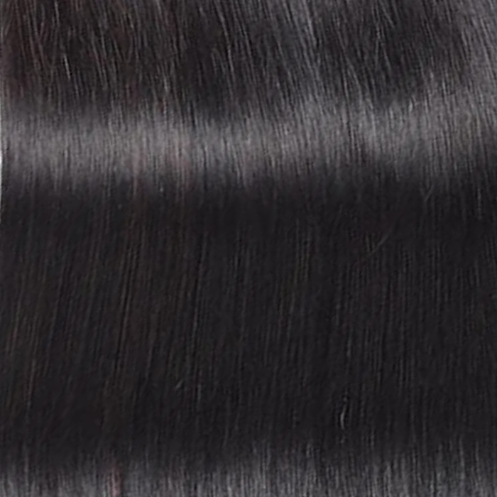 Tissage Cheveux Vierge Human Hair Straight 7A Brun Foncé 1B 100 Gr Brun Foncé 1 Pc