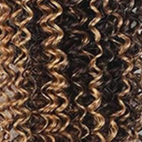 Tissage Cheveux Vierge Human Hair Kinky Curly 7A Chatain Méché Blond P4/27 100 Gr Chatain méché blond P4 27 1 Pc