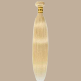 Tissage Cheveux raides naturels Blond Platine 100 Gr