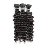 3 Paquets de Tissage Deep Wave - Brun Foncé - 46cm | 18" - 300G