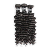 3 Paquets de Tissage Deep Wave - Brun Foncé - 61cm | 24" - 300G