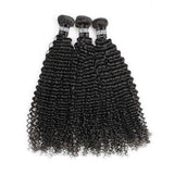 3 Paquets de Tissage Kinky Curly - Brun Foncé - 31cm | 12" - 300G