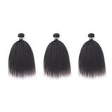 3 Paquets de Tissage Yaki Straight - Brun Foncé - 26cm | 10" - 300G