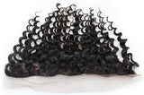 Lace Frontal Deep Wave - Brun Foncé - 31cm | 12" - 60G