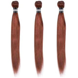 3 Paquets de Tissage Straight - Chatain Noisette - 26cm | 10" - 300G