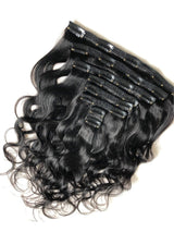 Kit Extensions à Clips Body Wave Brun Foncé