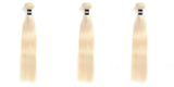 3 Paquets de Tissage Straight - Blond Platine - 26cm | 10" - 300G