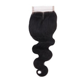 Closure Body Wave - Brun Foncé - 31cm | 12" - Centrale